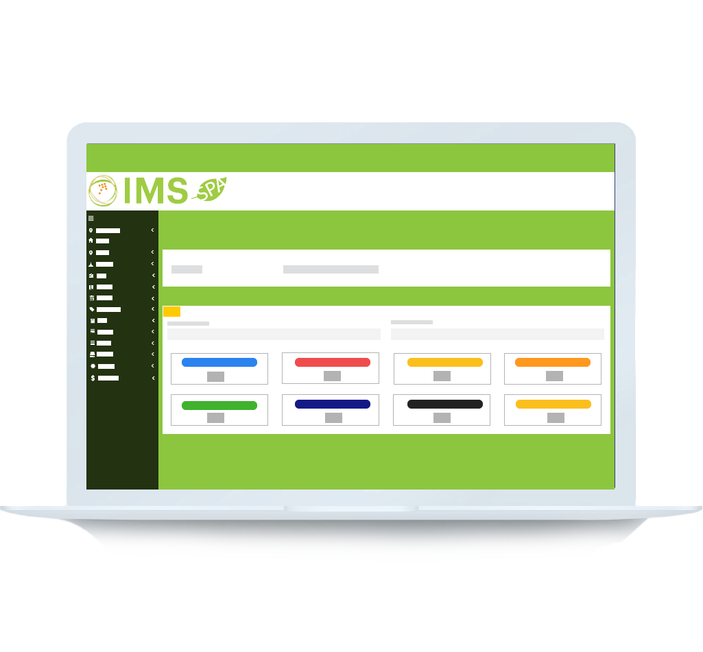 IMS Spa Software Dashboard